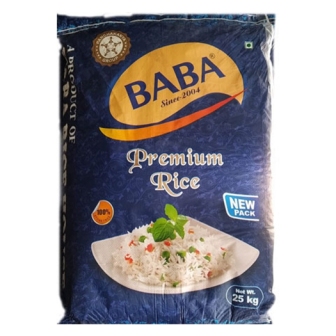 Baba Premium  Rice, 25Kg Packet