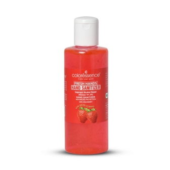 COLORESSENCE Alcohol Based Instant Hand Sanitizer Spray Rub In Liquid Formula, Strawberry 100ml