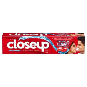 Closeup Everfresh+ Anti-Germ Gel Toothpaste Red Hot 80 g