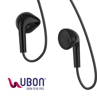 Ubon UB-785 In-ear Wired Champ Earphone Wired Headset  (Black, In the Ear)