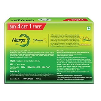 Margo Soap - 100 g (Buy 4 Get 1 Free)